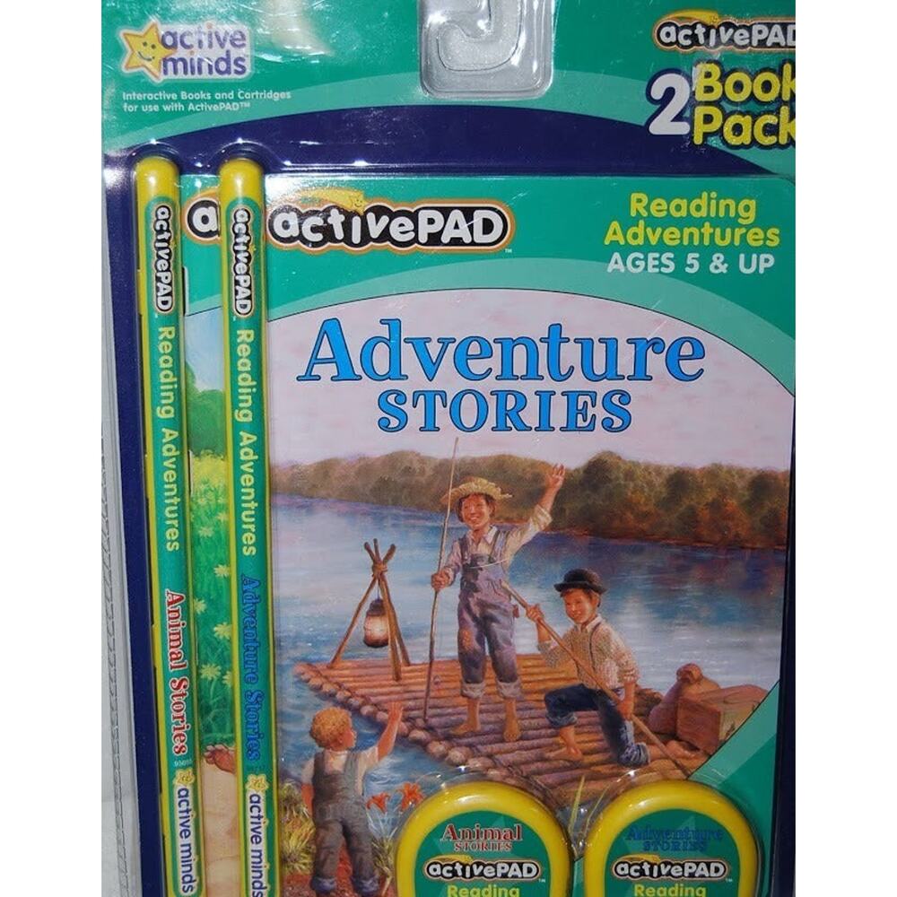 Activepad 2 Pack - Adventure Stories & Animal Stories - By Active Minds